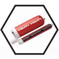 Hilti Chemical Anchors – HIT-RE 500 V3 Epoxy Resin for Threaded Rods and Rebar in Cracked Concrete – High Performance Hybrid Mortar, 300ml Cartridges, ETA Approved for Seismic and Heavy Duty Anchoring